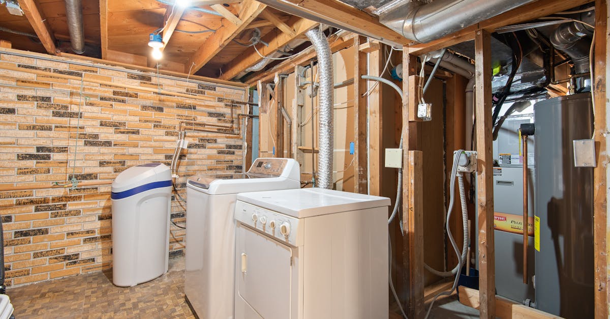 Basement cleanup visual for water, drying, and moisture-check questions.